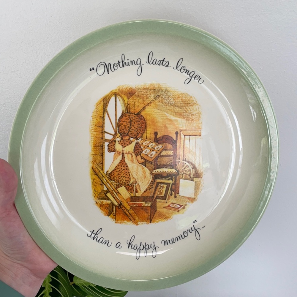 Holly Hobbie Collector’s Edition Plate